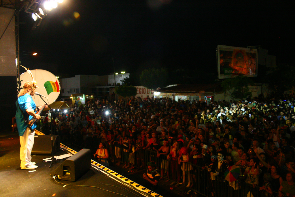 Show de Geraldo Azevedo em Petrolina, no Carnaval 2010