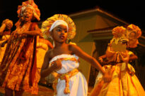 Carnaval 2010 - Afoxé Yamin Balé Gilê em Nazaré da Mata