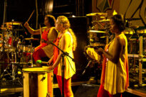 Show de Orquestra 100% Mulher em Itamaracá, no Carnaval 2010