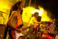 Show de Orquestra 100% Mulher em Itamaracá, no Carnaval 2010