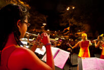 Show de Orquestra 100% Mulher em Itamaracá, no Carnaval 2010