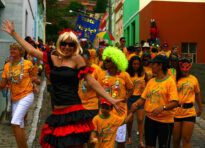 Bloco Teleco Teco, no Carnaval 2010 de Triunfo, no Sertão