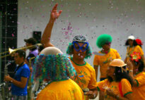 Bloco Teleco Teco, no Carnaval 2010 de Triunfo, no Sertão