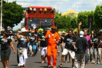 Desfile do bloco Lavando a Alma, em Petrolina, Carnaval 2010