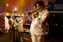 Show de Orquestra Raízes Pernambucanas, em Itamaracá