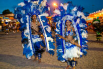 Encontro de Caboclinhos em Goiana, no Carnaval 2010