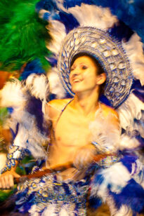 Encontro de Caboclinhos em Goiana, no Carnaval 2010
