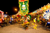 Encontro de Caboclinhos em Goiana, no Carnaval 2010