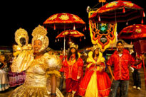 Encontro de Caboclinhos em Goiana, no Carnaval 2010