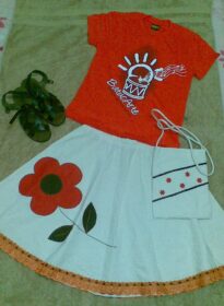 Roupa das meninas - Carnaval 2010
