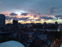 Crepúsculo visto da Torre Malakoff