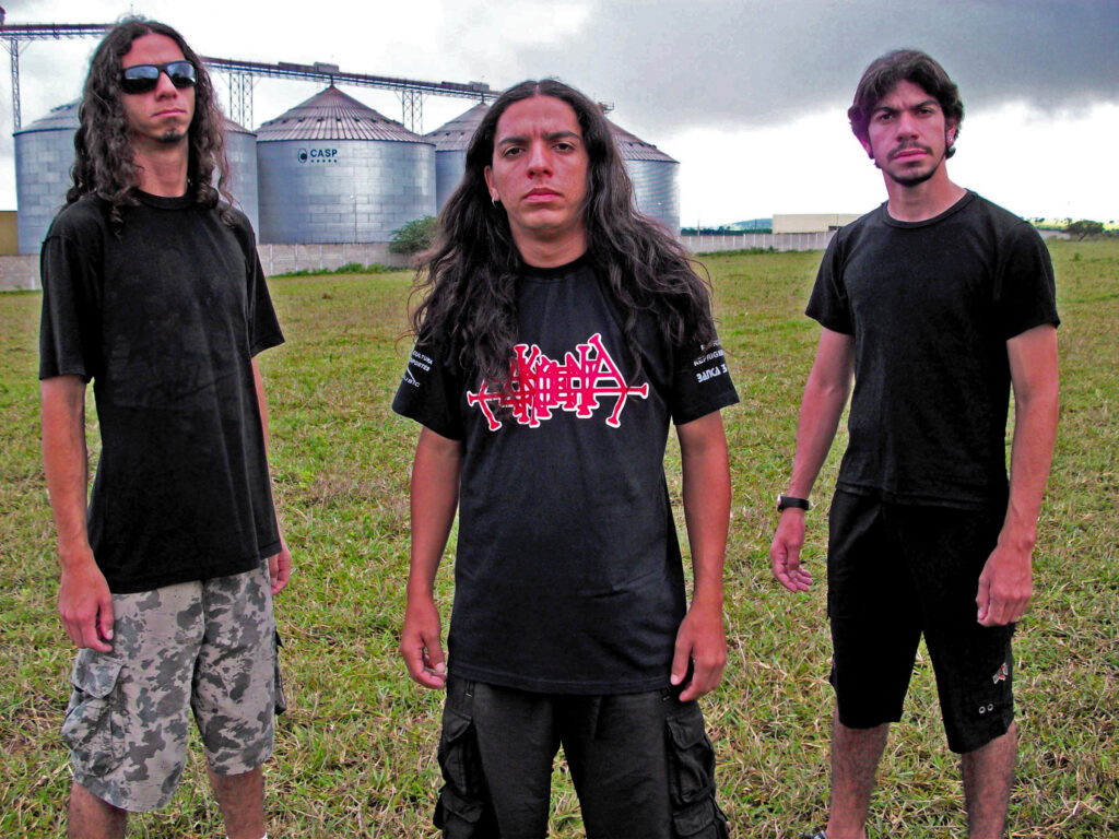 Fotos para divulgação da banda Alkymenia