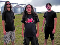 Fotos para divulgação da banda Alkymenia