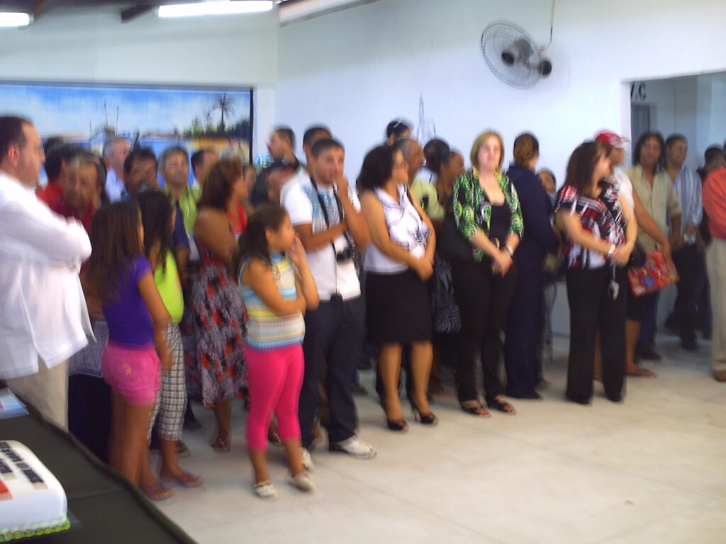 COMUNIDADE NA INAUGRAÇÃO DO CENTRO CULTURAL