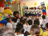 Coral Ecumênico Infantil LBV com a Turma do Sesinho