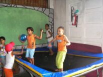 Festa do Dia das Crianças no Galpão.
