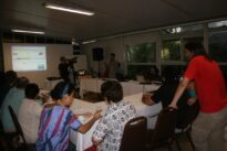 Oficina do iTEIA durante as atividades do Conexão Brasil
