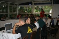 Oficina do iTEIA durante as atividades do Conexão Brasil