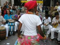 Dia 20 de Novembro, dia da consciência Negra. Samba de Roda Reconca-Rio no Espaço Cultural Recordató