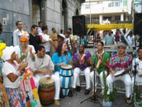 Dia 20 de Novembro, dia da consciência Negra. Samba de Roda Reconca-Rio no Espaço Cultural Recordató