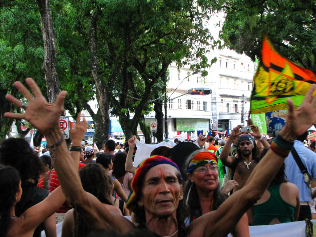 Marcha inicio Foro...