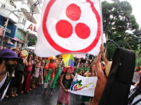 Marcha inicio Foro...