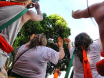 Marcha inicio Foro...