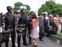 Marcha inicio Foro...