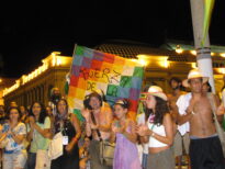 Marcha inicio Foro...