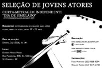 folder para seleção de atores para o filme