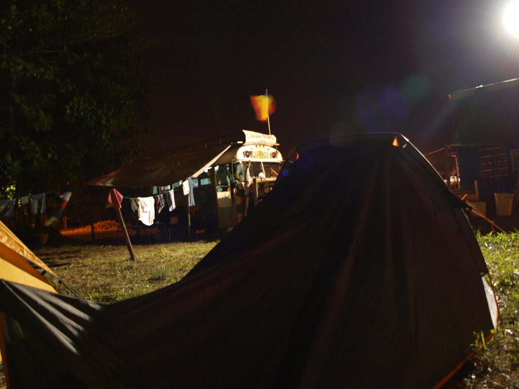 La Caravana descansando...