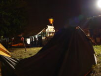 La Caravana descansando...