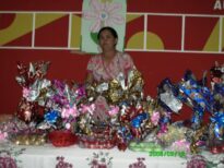 Produtos da oficina de Chocolate