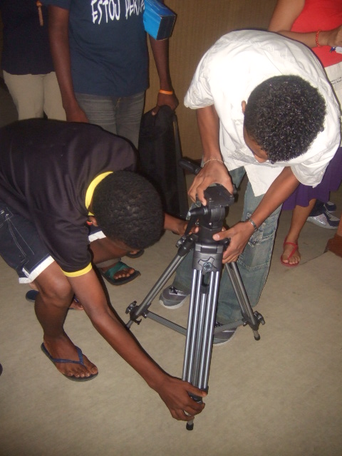 Oficina de Vídeo no Caldeirão Cultural,Salvador;Bahia
