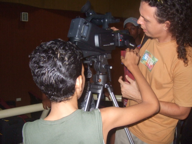 Oficina de Vídeo no Caldeirão Cultural,Salvador;Bahia