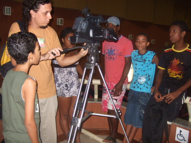 Oficina de Vídeo no Caldeirão Cultural,Salvador;Bahia