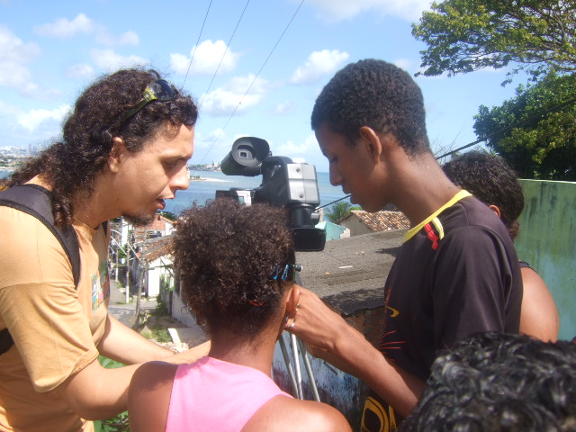 Oficina de Vídeo no Caldeirão Cultural,Salvador;Bahia