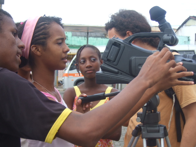 Oficina de Vídeo no Caldeirão Cultural,Salvador;Bahia