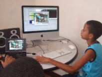 Oficina de Vídeo no Caldeirão Cultural,Salvador;Bahia