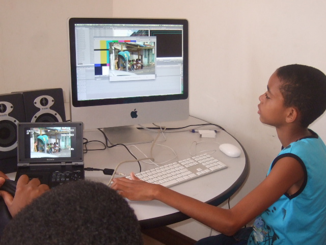 Oficina de Vídeo no Caldeirão Cultural,Salvador;Bahia