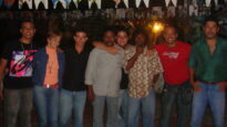 Turma da oficina de capoeira