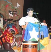 Paulinho Rodrigues e Bandeira de Rondônia