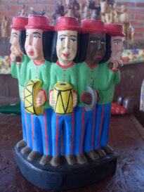 Escultura banda Cabaçal. R$50,00 (Autor: Fábio Duarte)