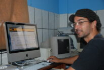 Momentos das oficinas de video do Ponto de Cultura