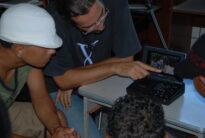 Momentos das oficinas de video do Ponto de Cultura