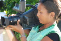 Momentos das oficinas de video do Ponto de Cultura
