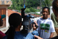 Momentos das oficinas de video do Ponto de Cultura