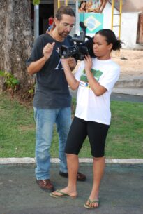 Momentos das oficinas de video do Ponto de Cultura