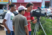 Momentos das oficinas de video do Ponto de Cultura