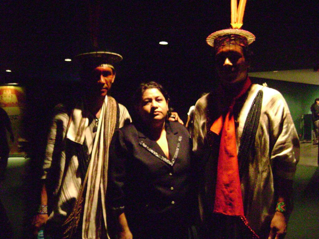 Abertura do TEIA em Brasília/DF, 2008, com índ